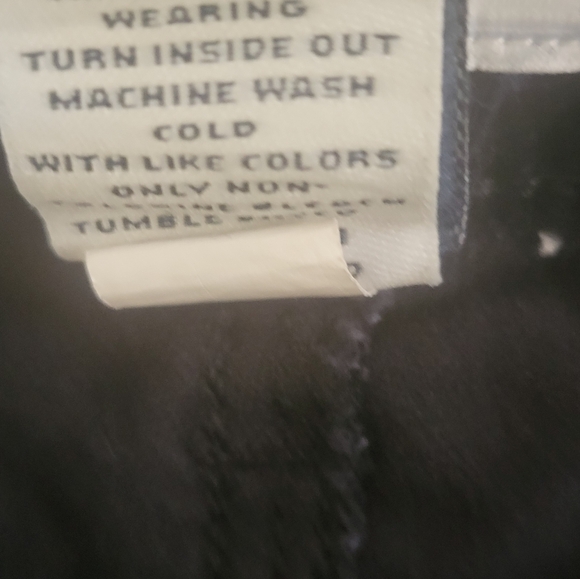 Charter Club Black Straight Leg Pants - Picture 6 of 6